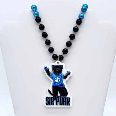 36" NFL Licensed Carolina Panthers Mascot Bead (Each)