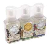 Michele Design Works Mini Foaming Soap Set - Gardina, Wild Lemon and Magnolia (Pack of 3)