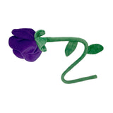 26" Long Stem Plush Rose - Assorted Colors (Dozen)