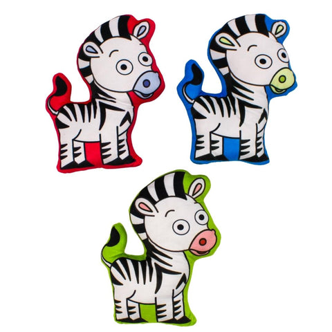 8" Plush Zebra - Assorted Colors (Each)