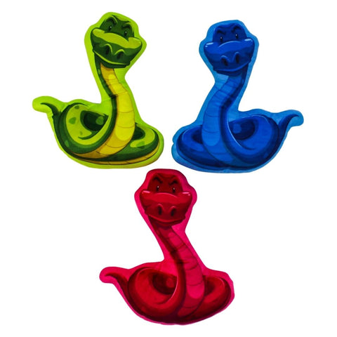 7.5" Plush Snake - Assorted Colors (Each)