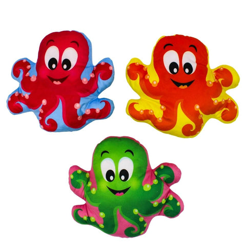 11" Plush Octopus - Assorted Colors (Each)