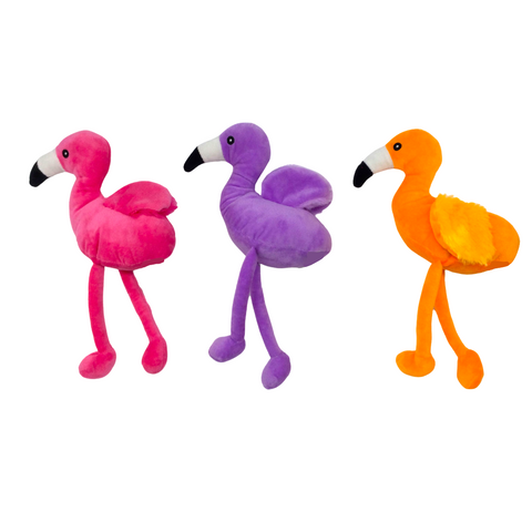 7" Plush Flamingo - Assorted Colors (Each)