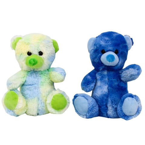 8" Plush Siting Bear - Assorted Colors (Each)
