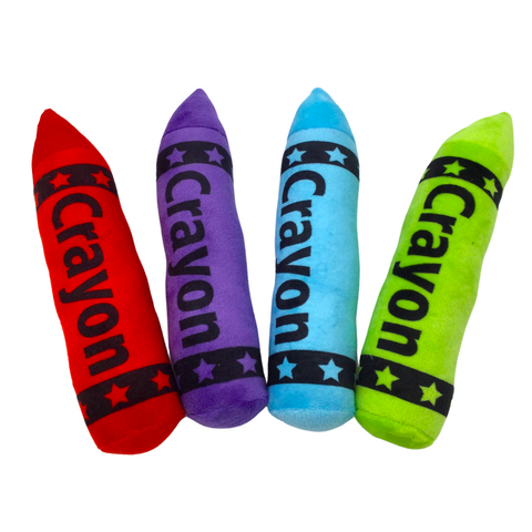 10" Plush Crayon - Assorted Colors (Each)