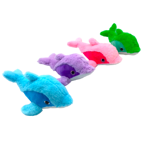11" Plush Dolphin - Assorted Colors (Each)