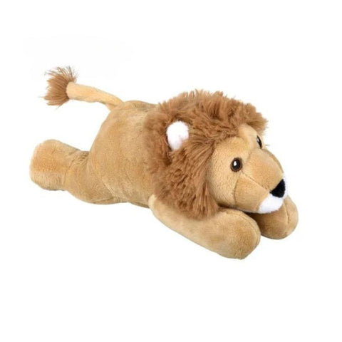 Eco Plush 9" Laying Lion- Made from Recycled Material (Each)