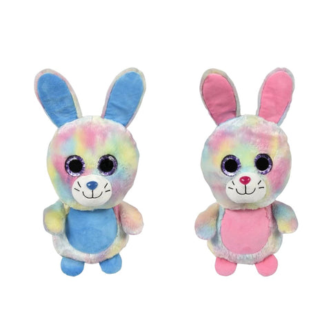 14" Plush Super Soft Bunny - Assorted Colors (Each)