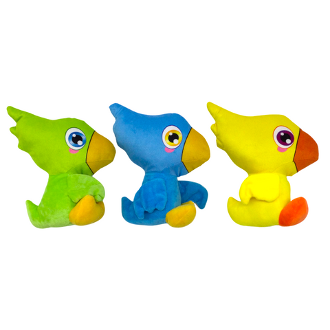 7.5" Plush Parrot - Assorted Colors (Each)