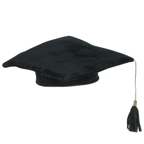 10" Plush Graduate Cap (Each)