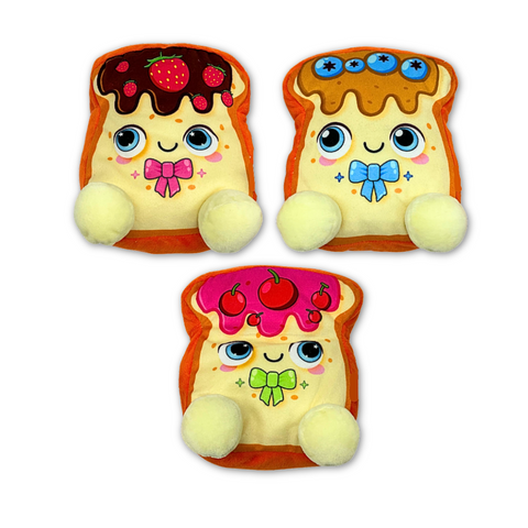 7" Plush Toast - Assorted Styles (Each)