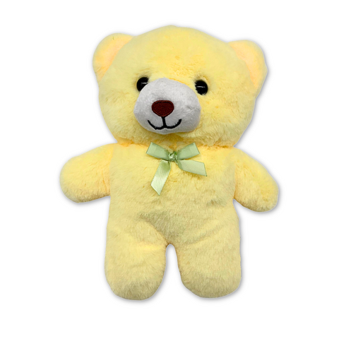 8" Plush Bear with Bow (Each)