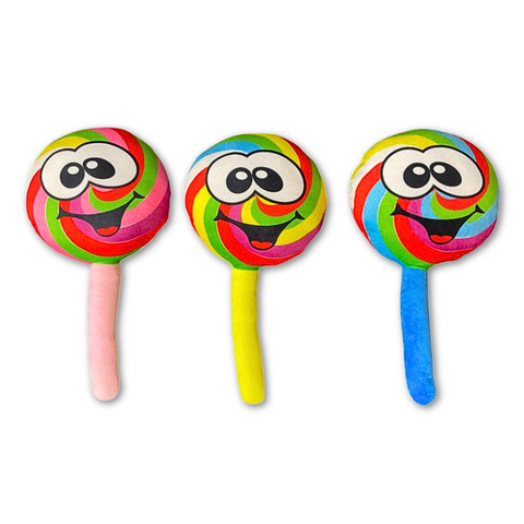 11" Plush Lollipops - Assorted Colors (Each)
