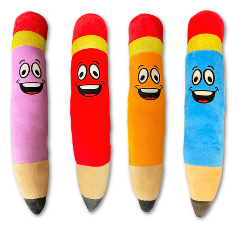 12" Plush Crayons - Assorted Colors (Each)