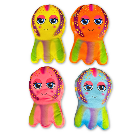 10" Plush Octopus - Assorted Colors (Each)
