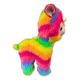 8" Plush Rainbow Lama (Each)