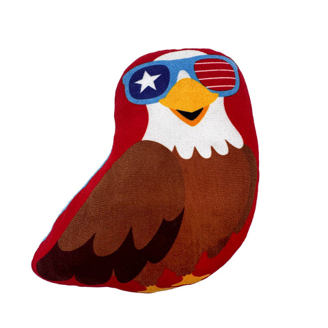 7" American Red,White, and Blue Eagle Plush Pillow (Each)