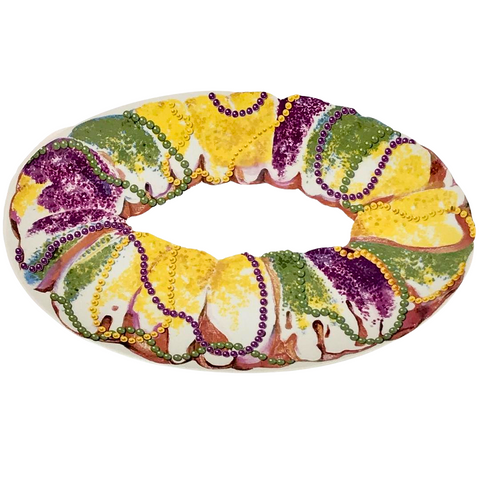 King Cake 16" Oval Platter (Each)