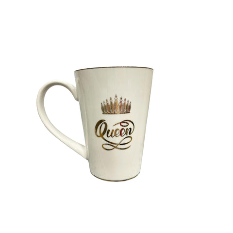 3.5" x 5" Queen Mug with Crown (Each)