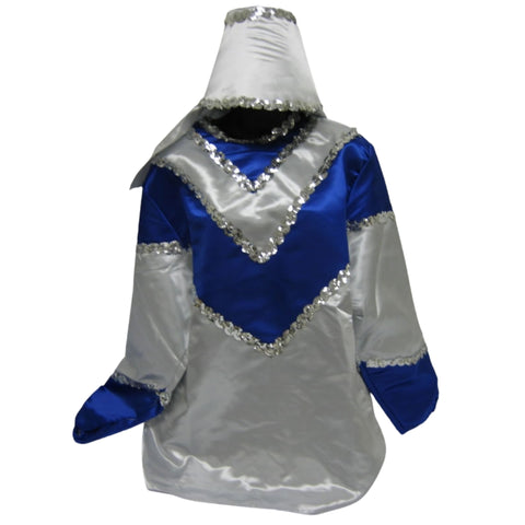#10 - Gray Costume with Blue Trim (Each)