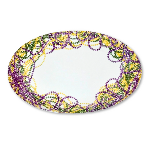 16" Oval Bead Platter (Each)