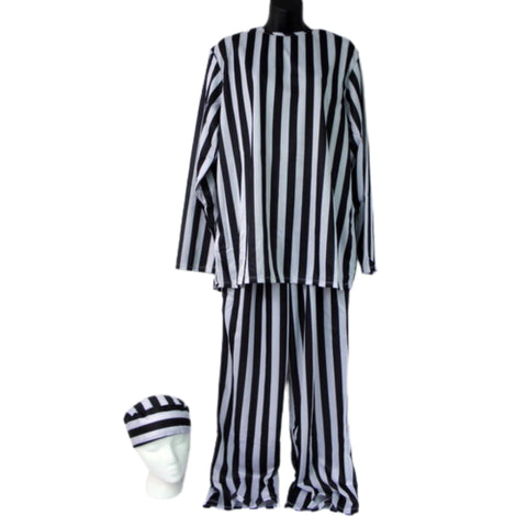 #18 - Jail House Prisoner Costume (Each)