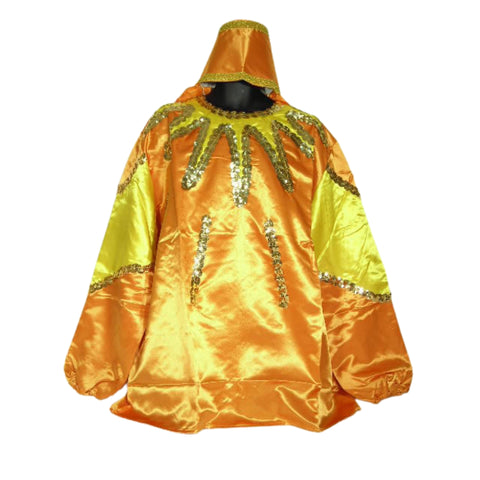 #5 - Orange Costume with Yellow Trim (Each)