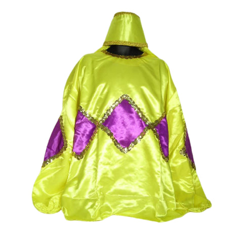#7 - Yellow Costume with Purple Trim (Each)