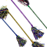 22" Tinsel Baton - 4 Colors (Dozen)