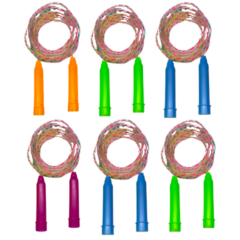 Assorted Color Jump Rope (Pack of 6)