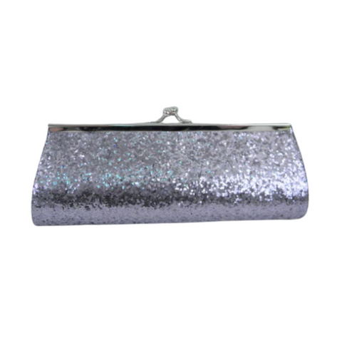 Dark silver clutch bag clearance