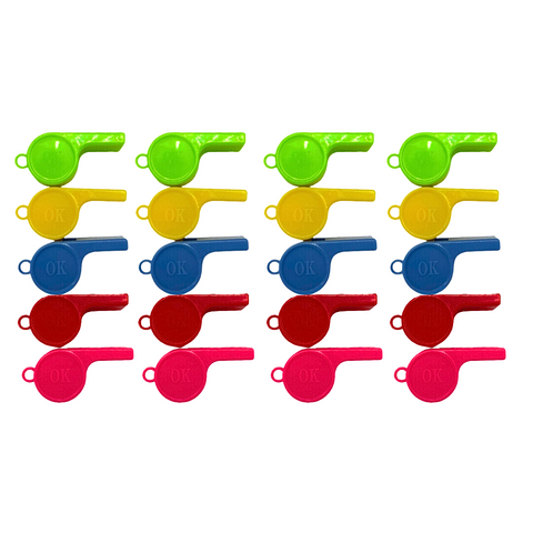 Whistle - Assorted Colors (2 Dozen)