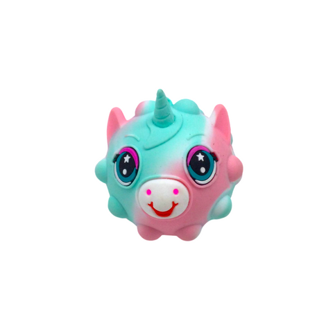 2.75" Unicorn Fidget Squeeze Ball - Assorted Colors (Each)