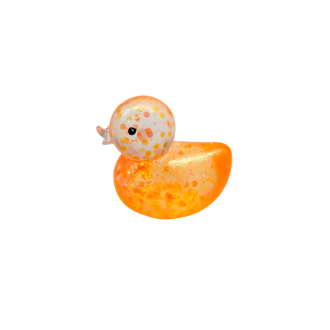 2.25" Glittered Duck - Assorted Colors (Each)