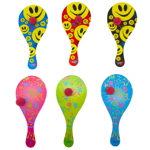 9" Paddle Ball - Assorted Styles (Each)