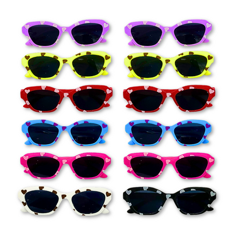 Kids Assorted Color Novelty Sunglasses (Pack)