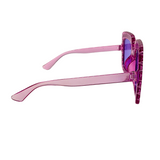 Purple Square Frame Sunglasses with Rhinestones (Each)