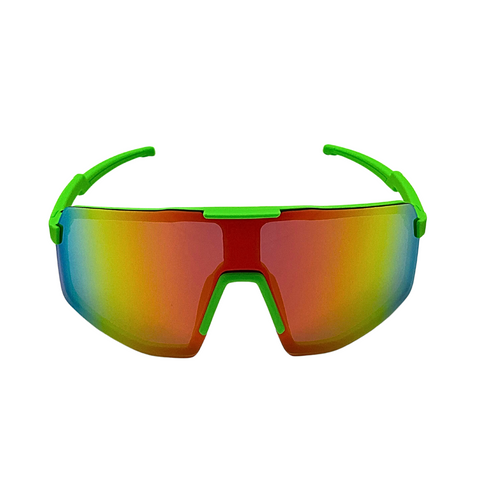 Adult Green Sports Sunglasses (Each)