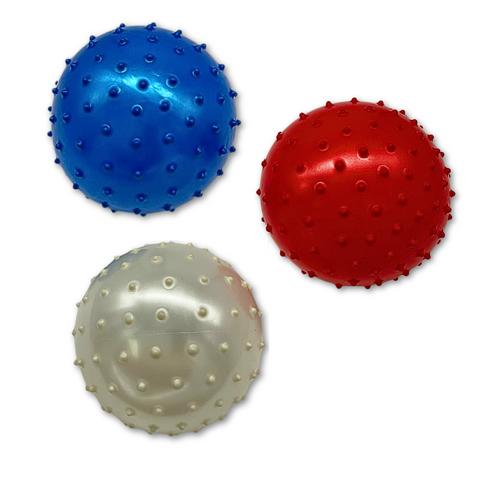 Red, White & Blue Knobby Balls 5" (Each)