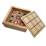 Wooden Tic Tac Toe Game (Each)