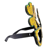 Green and Gold Shamrock Sunglasses (Each)