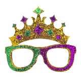 Mardi Gras Crown Sunglasses (Each)