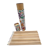 7" Mardi Gras Color Pencils (Set of 12)