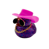 2" Glitter Gangster Duck (Dozen)