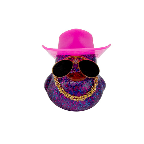 2" Glitter Gangster Duck (Dozen)