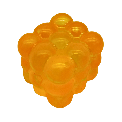 Embossed Cube Shaped Maltose Squishy Toy - Assorted Colors (Each)