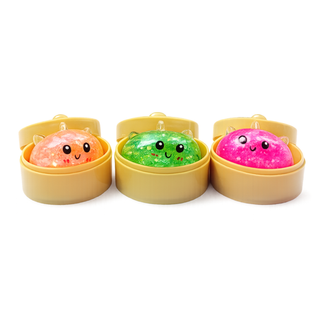 Unicorn Dumpling Squishy with Steamer - Assorted Colors (Each)