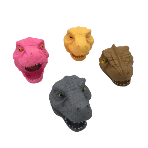 Dinosaur Head Squish Toy (Each)