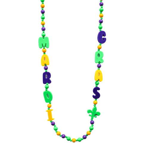 48 12mm Round Metallic Purple Mardi Gras Beads – Mardi Gras Spot