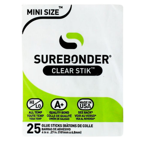 4" Surebonder Mini Glue Sticks - 25 pieces (Each)